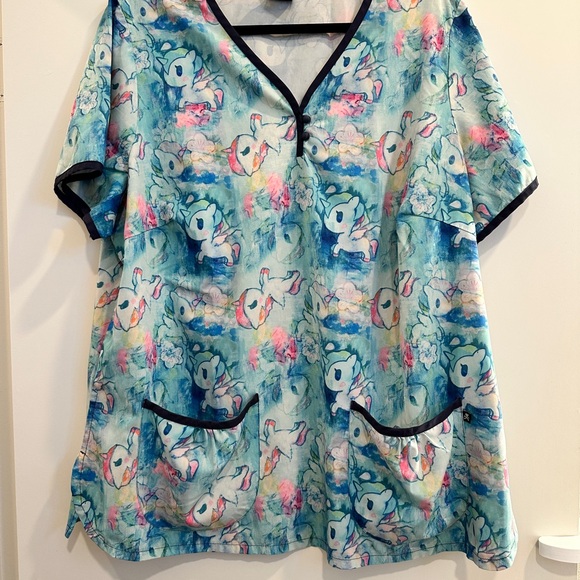 Tokidoki by Koi Scrub Top - Picture 1 of 3